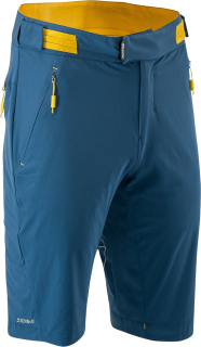 Pánské volné cyklistické kalhoty Silvini Meta MP1662 blue-yellow