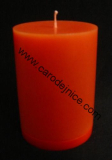 Oltářní svíce oranžová 1  