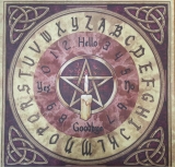 Spiritistická deska - Pentagram a Svíčka