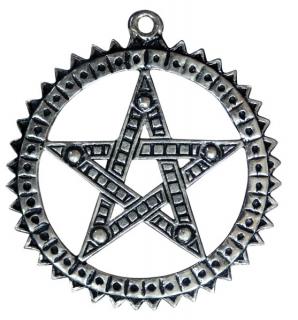 Pohanský pentagram - Amulet 