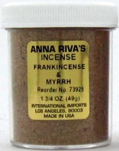 Frankincense & Myrh práškové vykuřovadlo  