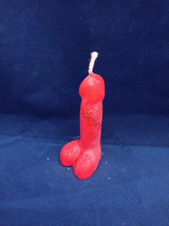 Svíčka Penis červený  