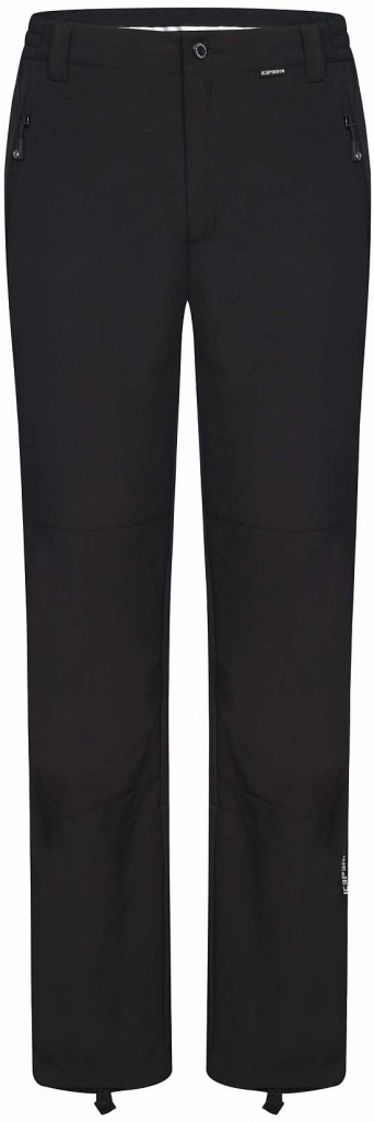 Pánské lyžařské softshellové kalhoty Icepeak Otso černé