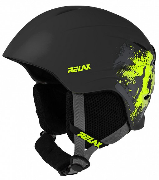 Dětská lyžařská helma Relax Twister RH18S černá matná