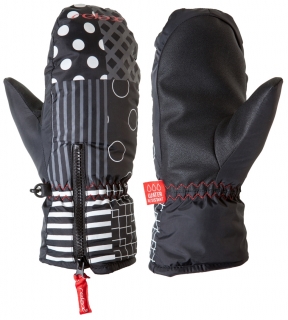 Dětské rukavice Relax Cosmo RR16C - černá/bílá