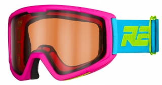Dětské lyžařské brýle Relax Slider HTG30A růžová/modrá/oranžová čočka