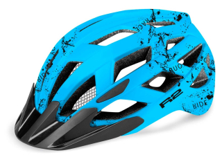 Dětská cyklistická helma R2 Lumen JR ATH20E modrá-černá matná 2022