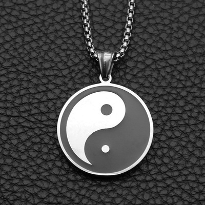 Přívěsek z nerezové oceli ---- Ying a Yang 2