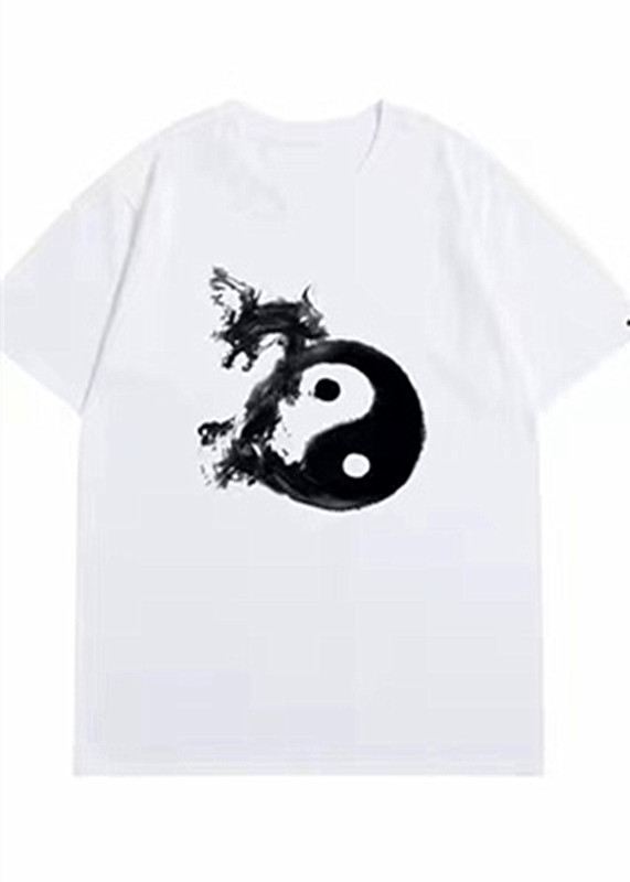 Kung Fu, Tai Chi, sportovní triko - Jin Jang a Drak