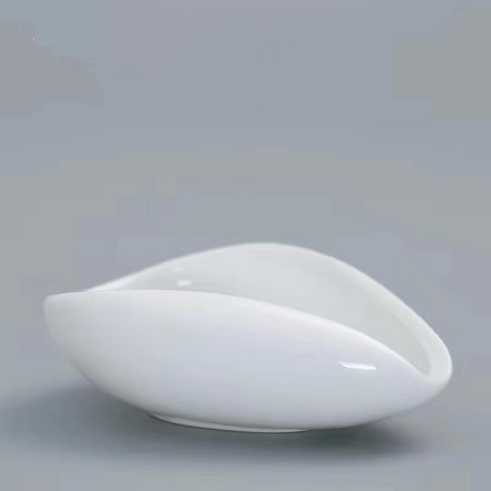 Bílý porcelánový držák na čaj - Bílý