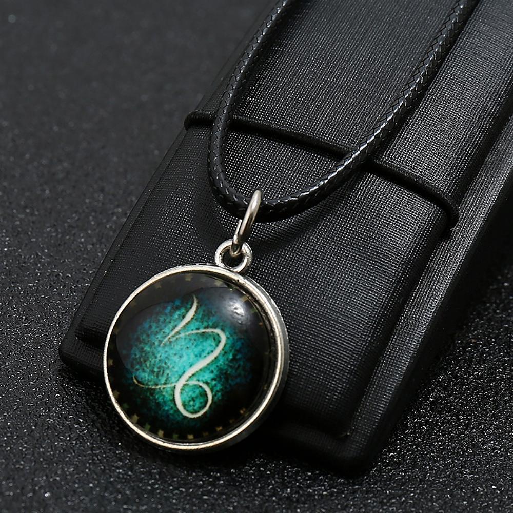 Náhrdelník s přívěskem 12 znamení zvěrokruhu - Kozoroh (Capricorn)