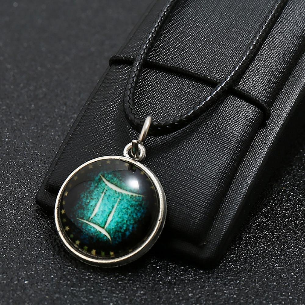 Náhrdelník s přívěskem 12 znamení zvěrokruhu - Blíženci (Gemini)